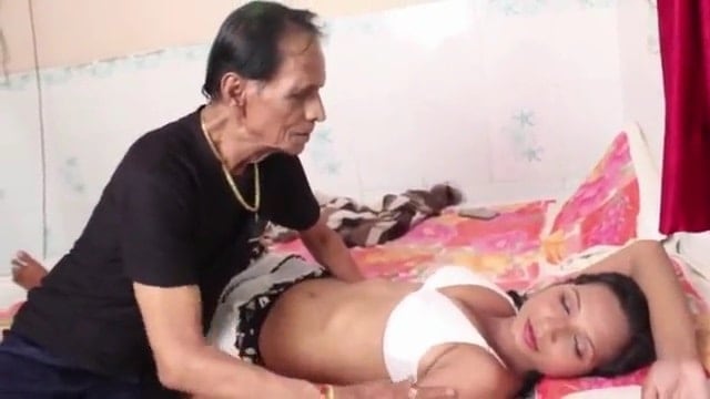 Hot desi wife bathing and sex with father-in-law