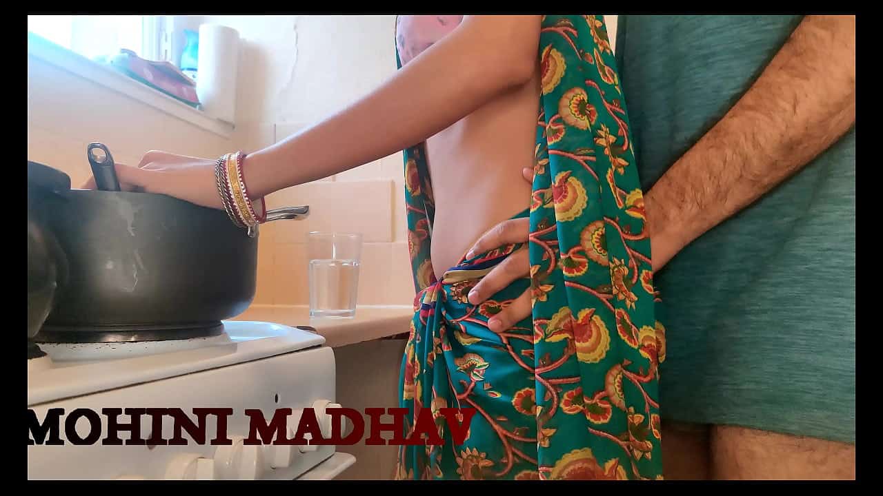 indian newly married bhabhi ass fucked hardcore sex with devar in kitchen