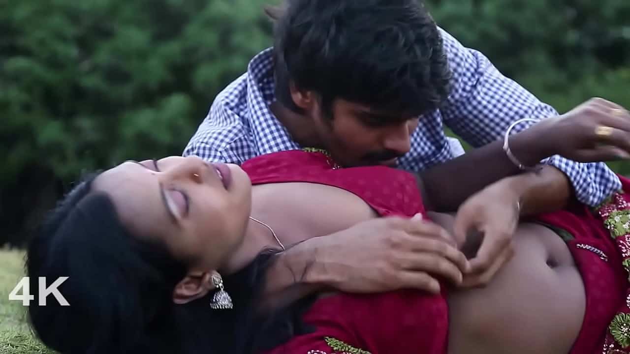 Indian Housewife Romance With young Boy in park