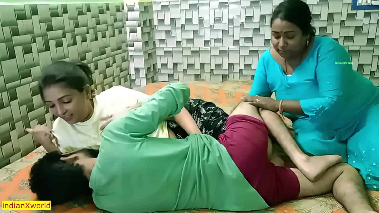 New sex video 2023 Indian mom teach son and daughter sex