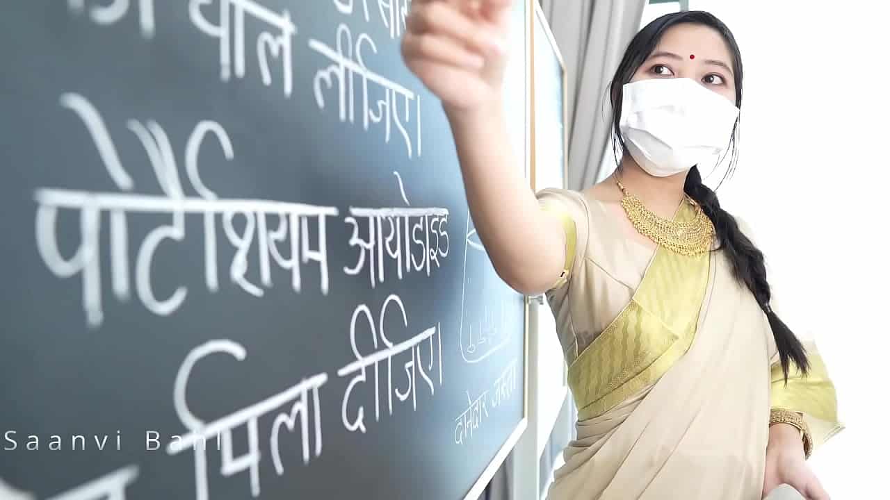 latest Indian video Desi Beautiful Teacher Fuck her Student in Classroom