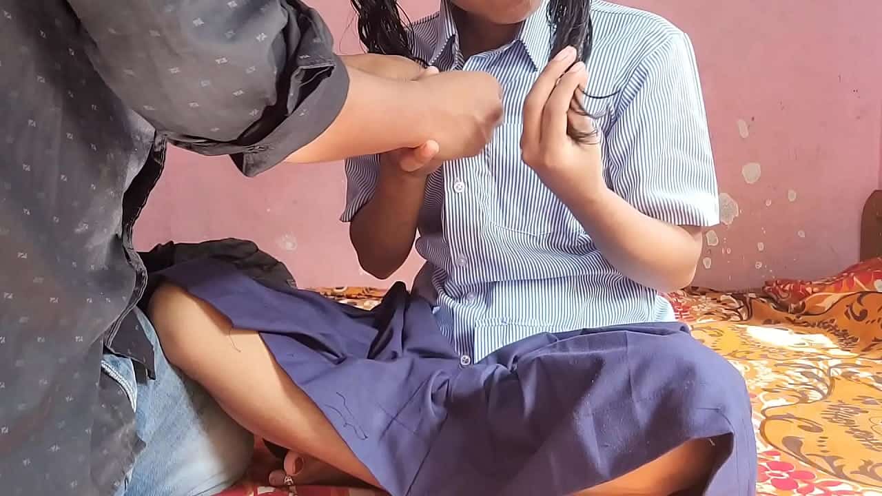 New XXX Desi Virgin school girl first time defloration sex with teacher