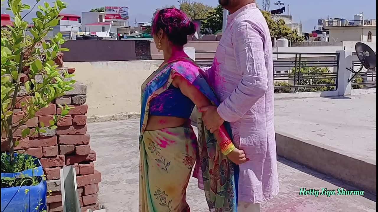 Pornhub Indian Holi XXX Outdoor Fucking With Married Sister